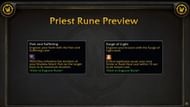 New Runes for Priest in WoW Classic SoD Phase 3 (Image via Blizzard Entertainment)